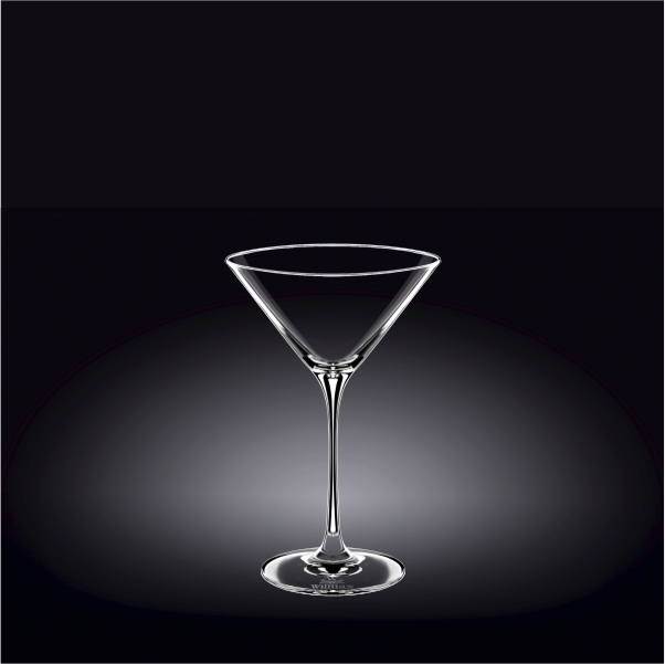 888053 290 Ml Martini Glass Set Of 2, Pack Of 12