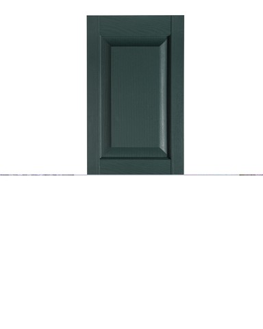 Perfect Shutters Ir521555331 Premier Raised Panel Exterior Decorative Shutters, Heritage Green - 15 X 55 In.