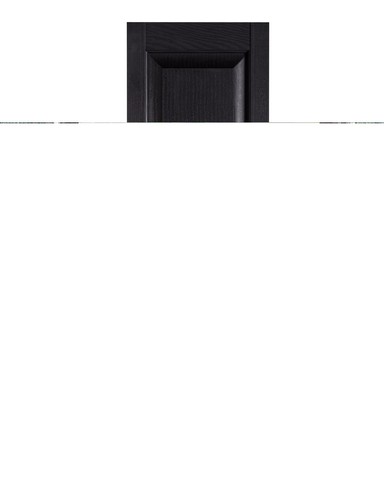 Perfect Shutters IR521563002 Premier Raised Panel Exterior Decorative Shutters, Black - 15 x 63 in.