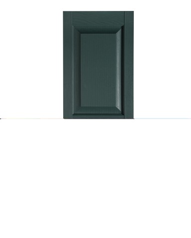 Perfect Shutters Ir521563331 Premier Raised Panel Exterior Decorative Shutters, Heritage Green - 15 X 63 In.