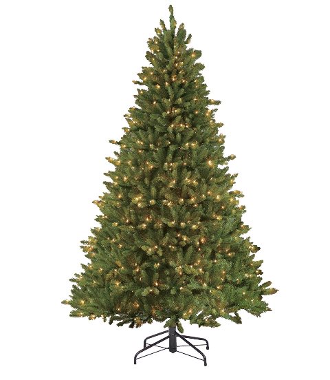 10 Ft. Pre-lit Fraser Fir Artificial Christmas Tree With 1300 Clear Ul Lights