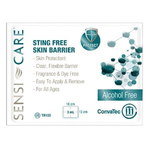 413501 Sensi-care Sting Free Skin Barrier Wipes - 600 Per Case