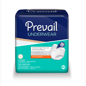 Prevail Pv-514 Extra Pull-on Brief, Extra Large - 56 Per Case