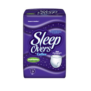 Prevail Slp05301 Sleepover Diaper, Youth Small & Medium - 60 Per Case