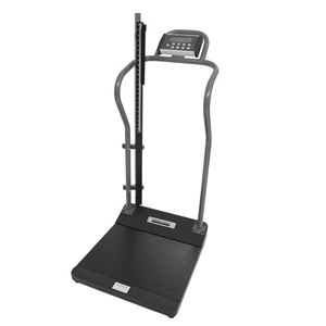 Antimicrobial Platform Scale With Height Rod