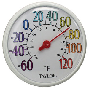 13.5 In. Color Dial Thermometer
