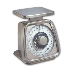 Mechanical Portion Control Scale - 50 Lbs Capacity