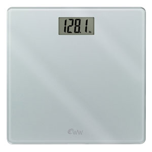 Digital Glass Scale With Inspirational Stickers