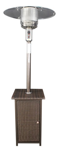 Hcphwkr Gh Patio Heater Lp With Wicker Stand