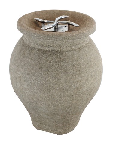 Hcgv1 43000 Btu Outdoor Gas Vase Patio Heater With Firestones