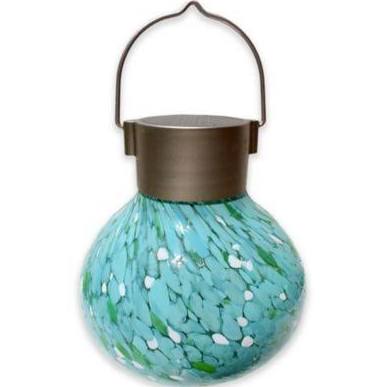 30565 Glow Solar Tea Lantern, Mint
