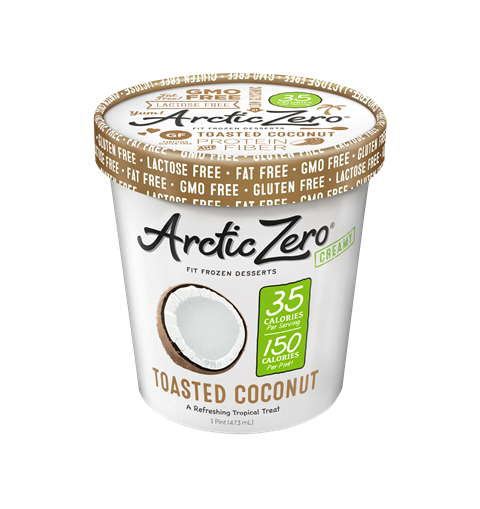 UPC 852244003299 product image for Arctic Zero K-6321 Fit Frozen Desserts Toasted Coconut Creamy Pint - Pack of 6 | upcitemdb.com