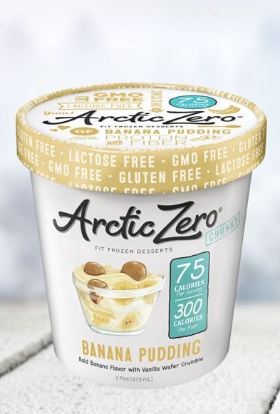 UPC 852244003466 product image for Arctic Zero 3806 Fit Frozen Desserts Banana Pudding Chunky Pint - Pack of 6 | upcitemdb.com