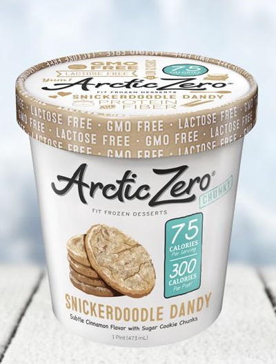 UPC 852244003480 product image for Arctic Zero 3808 Fit Frozen Desserts Snickerdoodle Dandy Chunky Pint - Pack of 6 | upcitemdb.com