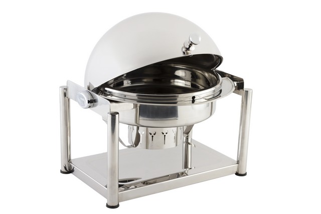 11001d Olympia Dripless Round Chafing Dish