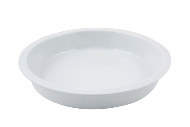 12018 15.25 In. Dia. Round Ceramic Food Pan
