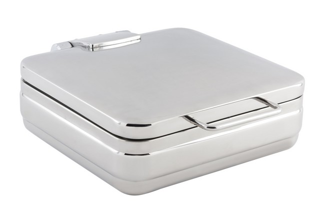20309ng 0.50 Gal 0.75 Rectangular Size Induction Chafing Dish No Glass & Without Stand, 15.75 X 19 X 5.37 In.