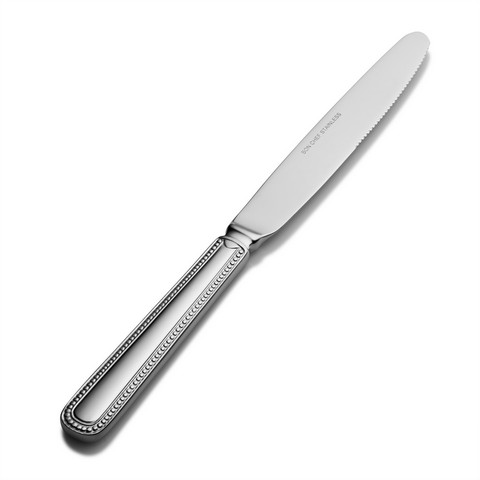 S712 Bolero Euro Solid Handle Dinner Knife, Pack Of 12