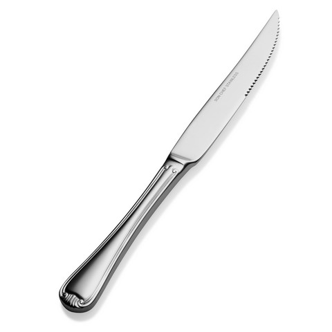 S915 Renoir Euro Solid Handle Steak Knife, Pack Of 12