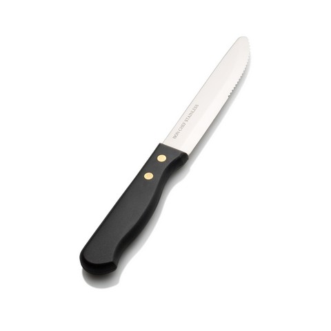 S935 10 In. Gaucho Steak Knife & 5 In. Round Tip Blade, Pack Of 12