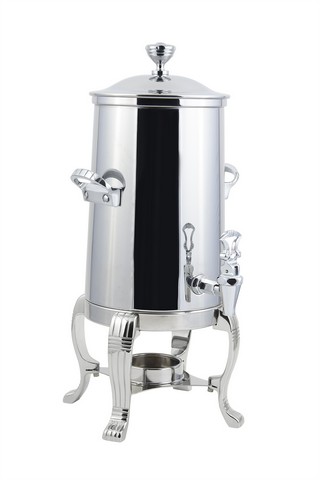 41003c 3.50 Gal Chrome Urn Stainless Steel Single Wall