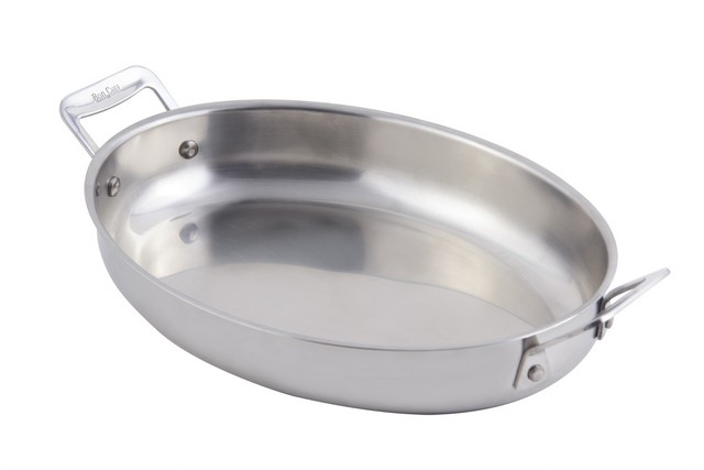 60002 12 X 9.12 X 2.25 In. Cucina Oval Augratin With Induction Bottom, 2.5 Quart