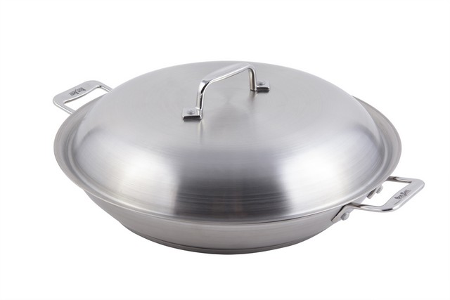 60006 13.25 In. Dia. Cucina Braiser Pan With Lid & Induction Bottom, 3.5 Quart