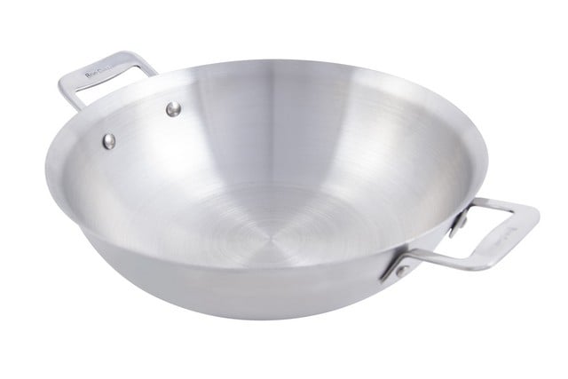 60014 10.87 In. Dia. Cucina Stir Fry Pan With 2 Side Handles& Induction Bottom, 2.5 Quart