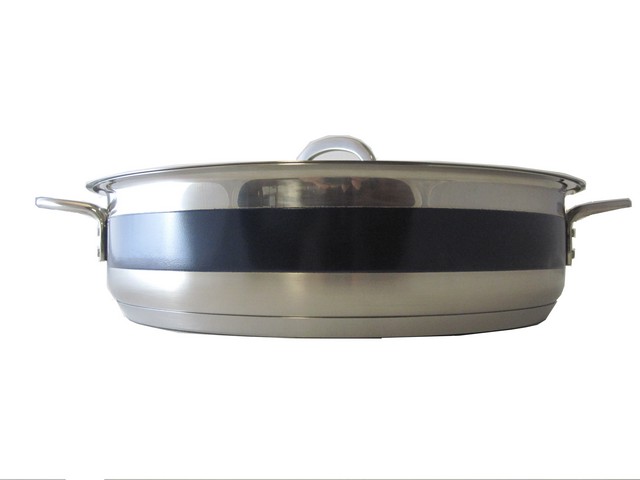 60030cfcobaltblue 12.37 In. Dia. Classic Country French 6 Quart Pot With Cover Induction Bottom