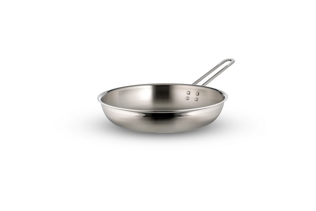 60307-2toness 10.12 X 1.87 X 7.5 Country French Two Tone Stainless Steel Saute 1 Quart Pan Skill With 1 Handle No Cover Large Handle, 20oz