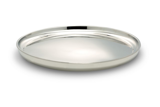 61252 16 In. Dia. Double Wall Serving Tray