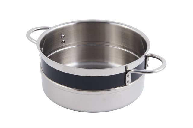 62300ncblack 7.75 X 3.5 In. Classic Country 0.5 Color Singlewall 2.3 Quart Pot No Cover Riveted Handle, Black - 9 Oz