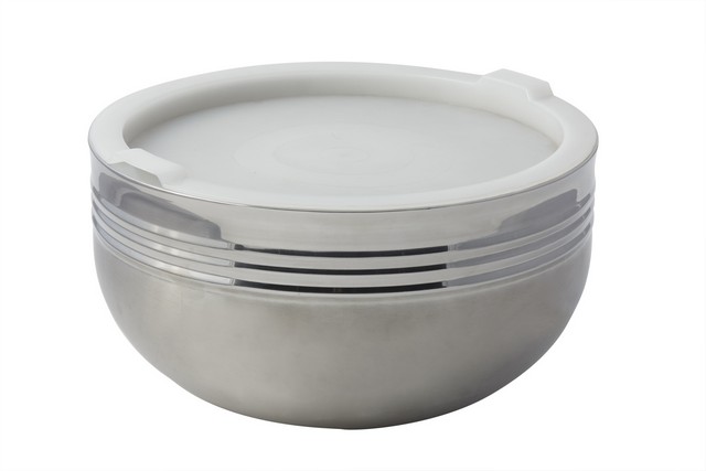 9316 12 In. Dia. Cold Wave Bowl & Stacking Cover, 7 Quart