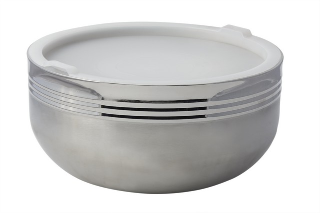 9320 13.87 In. Dia. Cold Wave Bowl & Stacking Cover, 10 Quart - 2 Oz