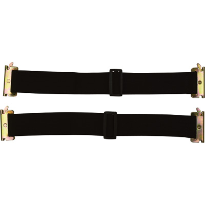49735 Adjustable Track Bungee - 2 Pack, 22 -32 In. For E-track & X-track