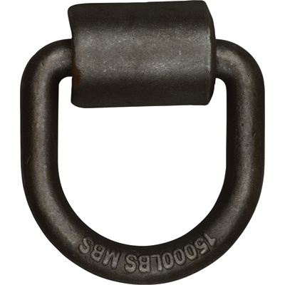 49769 Weld-on D-ring - 0.625 In. Dia., 15000 Lbs Capacity