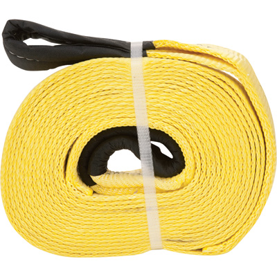 322823 Heavy Duty Recovery Tow Strap With Loop Ends - 30 Ft. X 2 In., 15000 Lbs Breaking Strength - Model No. 831