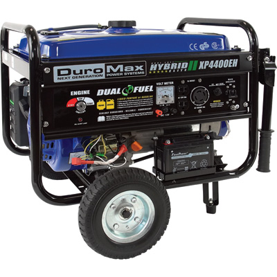40273 Portable Dual Fuel Generator - 4400 Surge Watts, 3500 Rated Watts - Electric Start - Model No. Xp4400eh