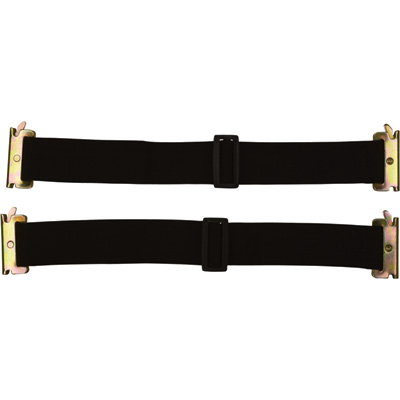 49733 Adjustable Track Bungee - 2 Pack, 16 -24 In. For E-track & X-track