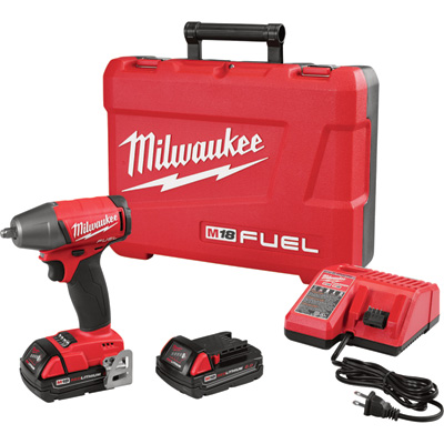 51007 M18 Fuel.375 In. Compact Impact Wrench Kit With 2 Compact Batteries, 2.0ah - Model No. 2754-22ct