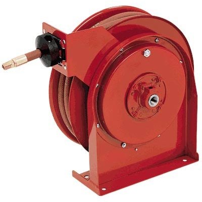159660 Spring-powered Hose Reel With 0.375 X 50 Ft. Rubber Hose, Max. 5000 Psi - Model No.7650ohp