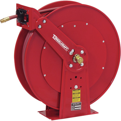 282631 Air & Water Hose Reel With 0.375 X 100 Ft. Pvc Hose, Max. 300 Psi - Model No. 81100 Olp