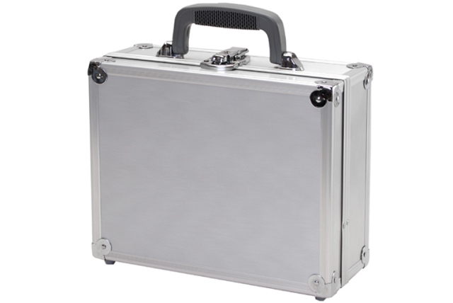 Aluminum Packaging Case, Silver - 5 X 9.5 X 12 In.