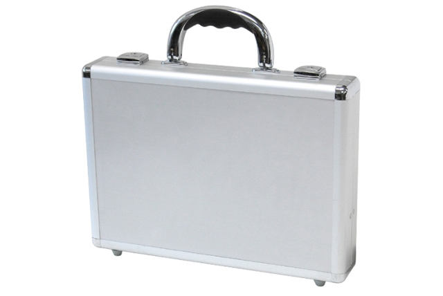 Dlx-14 S Aluminum Packaging Case, Silver - 2.5 X 10 X 14 In.