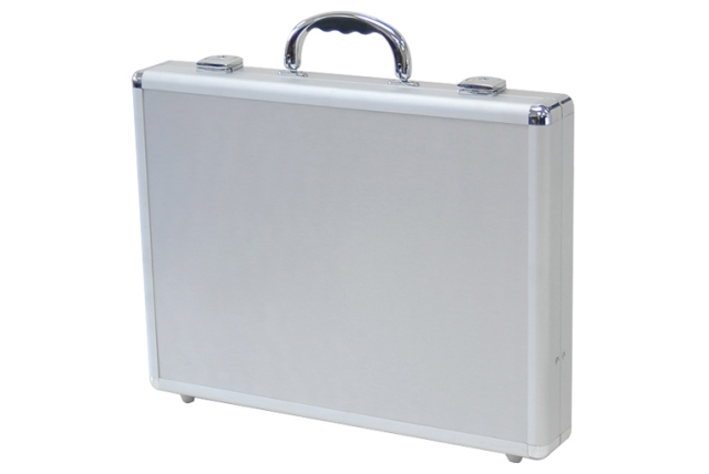 Dlx-16 S Aluminum Packaging Case, Silver - 2.5 X 12 X 16 In.