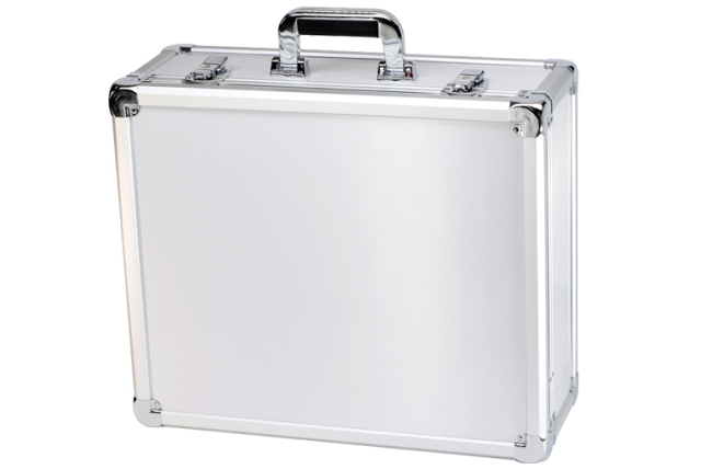 Exc-118 S Aluminum Packaging Case, Silver - 7.375 X 16 X 19 In.