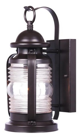 6230100 Weatherby One Light Outdoor Wall Lantern, Weathered Bronze