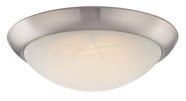 6308800 11 In. Led Flush Mount Ceiling Fixture, Brushed Nickel