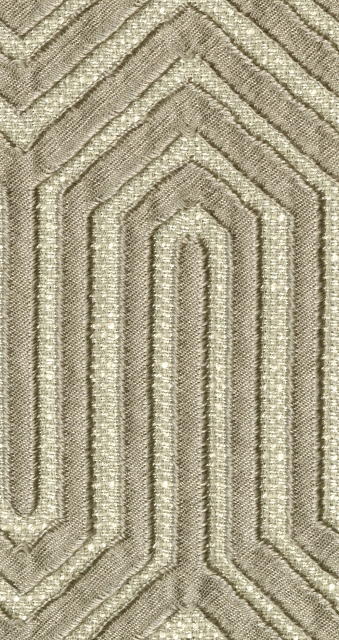 Edinburgh 67 57 in. Drapery Fabric Beige