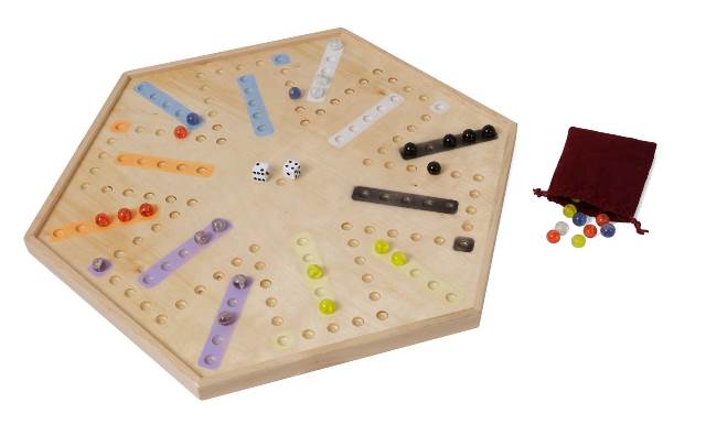 Lapps Toys & Furniture 105 W-edge Aggravation Marble Game Board With Edge